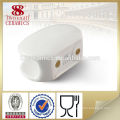 Ceramic tableware rectangular fancy tissue box and cup holder